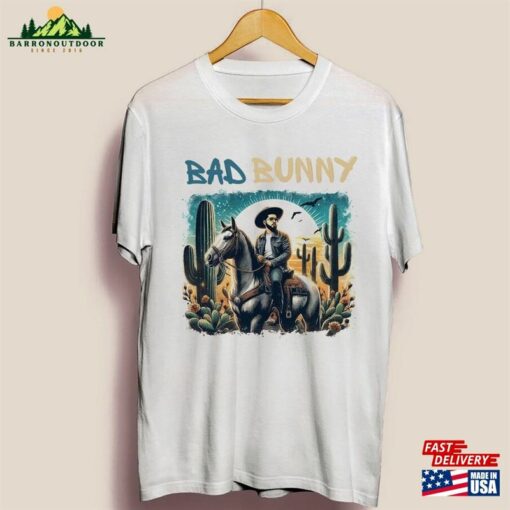 Bad Bunny Most Wanted Tour 2024 Shirt Graphic Merch Sweatshirt Classic