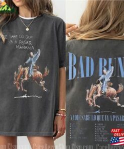 Bad Bunny Nadie Sabe Shirt Bootleg Rap Most Wanted 2024 Tour Unisex Hoodie