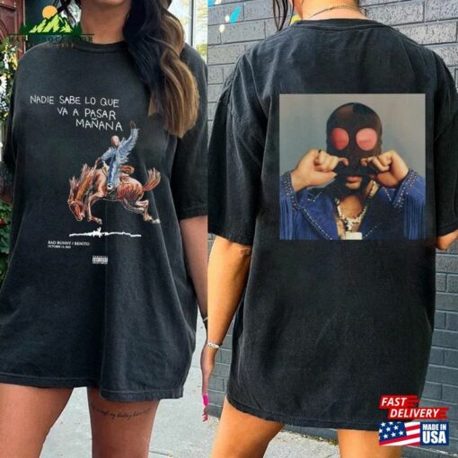 Bad Bunny Nadie Sabe Shirt Tour 2023 Tshirt Merch T-Shirt Classic