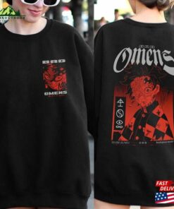 Bad Omen Band Fan Double Side T-Shirt 2023 Concert Tour Shirt Omens Sweatshirt Unisex