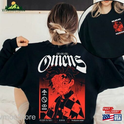 Bad Omen Band Fan Double Side T-Shirt 2023 Concert Tour Shirt Omens Unisex Sweatshirt