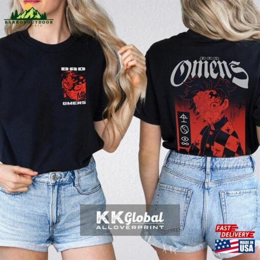 Bad Omen Band Fan T-Shirt 2023 Concert Tour Shirt Omens Unisex