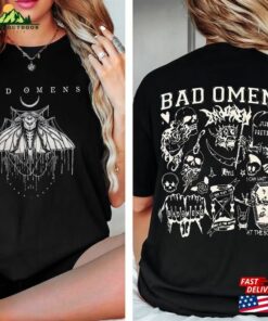 Bad Omen Tour 2023 Comfort Color Shirt Concert Rock Band Unisex Hoodie 3