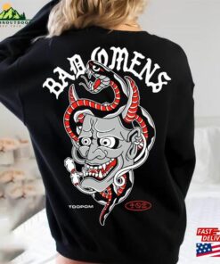 Bad Omen Tour 2023 Shirt Band Fan Concert For Sweatshirt Classic