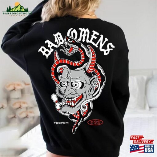 Bad Omen Tour 2023 Shirt Band Fan Concert For Sweatshirt Classic