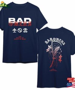 Bad Omen Tour 2023 Shirt Fade Reaper Tee Omens Band Track List Classic Unisex Bad Omen Tour 2023 Shirt Fade Reaper Tee Omens Band Track List Classic Unisex