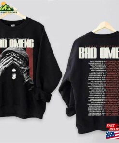 Bad Omens Band Concrete Jungle Tour 2023 Shirt Hoodie Unisex