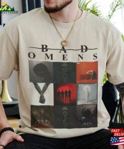 Bad Omens Band Shinigami 2023 Shirt The Concrete Jungle Tour Unisex Sweatshirt 1