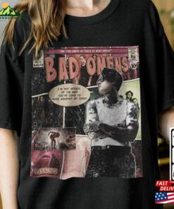Bad Omens Comic Shirt 90S Vintage Merch Book Art The Death Of Peace Mind Album World Tour Ticket 2023 Graphic Unisex Tee L286 Hoodie Classic