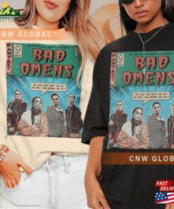 Bad Omens Comic Shirt 90S Vintage Merch Book Art The Death Of Peace Mind Album World Tour Ticket 2023 Graphic Unisex Tee V1 Sweatshirt Hoodie 2 Bad Omens Comic Shirt 90S Vintage Merch Book Art The Death Of Peace Mind Album World Tour Ticket 2023 Graphic Unisex Tee V1 Sweatshirt Hoodie 3