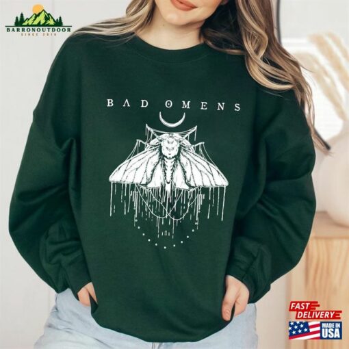 Bad Omens Concrete Forever Tour Double Side T-Shirt Fade Reaper Tee Sweatshirt Classic