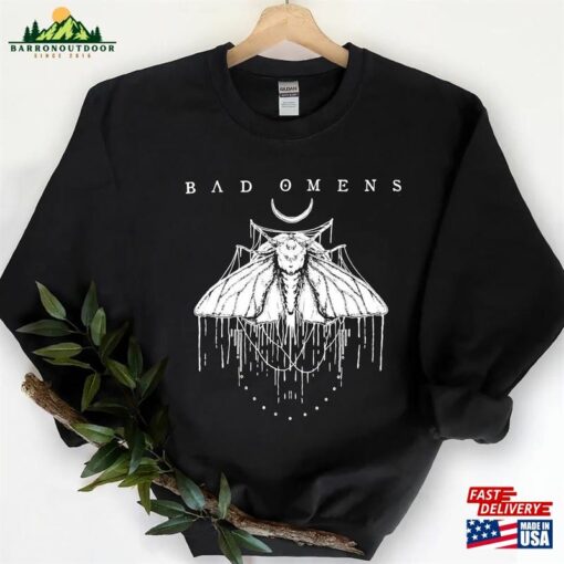 Bad Omens Concrete Forever Tour Double Side T-Shirt Fade Reaper Tee Sweatshirt Classic