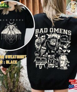 Bad Omens Concrete Forever Tour Double Side T-Shirt Fade Reaper Tee Unisex