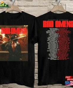 Bad Omens Concrete Forever Us Tour 2023 T-Shirt Concert Fall Sweatshirt