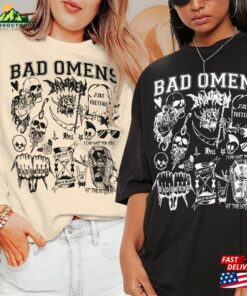 Bad Omens Doodle Art Shirt Retro Album Lyric Sweatshirt Hoodie Tour 2023 Tattoo Da0806dt Unisex Bad Omens Doodle Art Shirt Retro Album Lyric Sweatshirt Hoodie Tour 2023 Tattoo Da0806dt Unisex