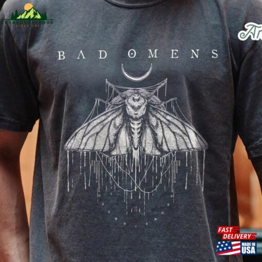 Bad Omens Moth Shirt Noah Sebastian Nick Folio Classic Unisex