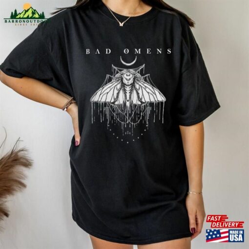 Bad Omens Moth T-Shirt Noah Sebastian Jolly Sweatshirt