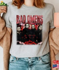 Bad Omens Music Shirt 90S Vintage Retro Bootleg The Death Of Peace Mind Album Hoodie Unisex