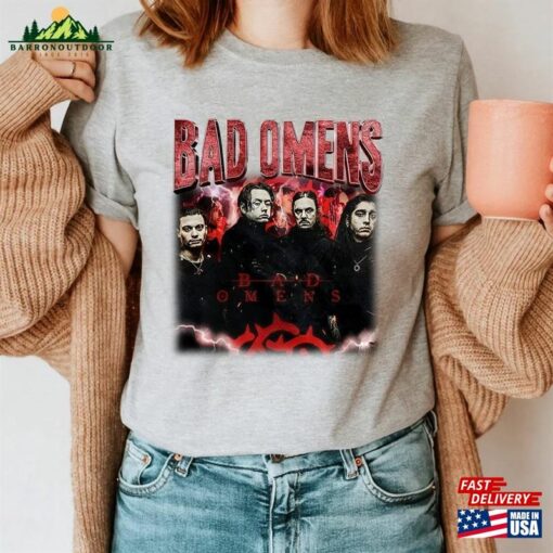 Bad Omens Music Shirt 90S Vintage Retro Bootleg The Death Of Peace Mind Album Hoodie Unisex