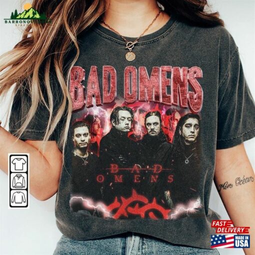 Bad Omens Music Shirt 90S Y2k Vintage Retro Bootleg T-Shirt Unisex