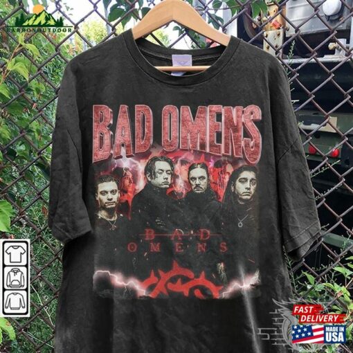 Bad Omens Music Shirt 90S Y2k Vintage Retro Bootleg Unisex Classic