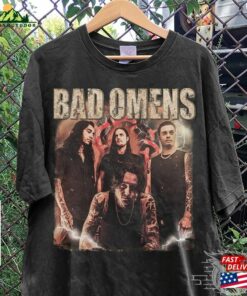 Bad Omens Music Shirt Vintage 90S Y2k Retro Bootleg Sweatshirt Classic
