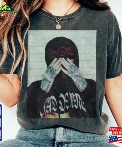 Bad Omens Shirt A Tour Of The Concrete Jungle 2023 Noah Sebastian Band Unisex Fade Reaper Tee Sweatshirt T-Shirt