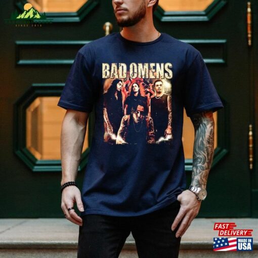 Bad Omens Shirt Music The Death Of Peace Mind Album Tour 2023 Unisex T-Shirt Classic Hoodie