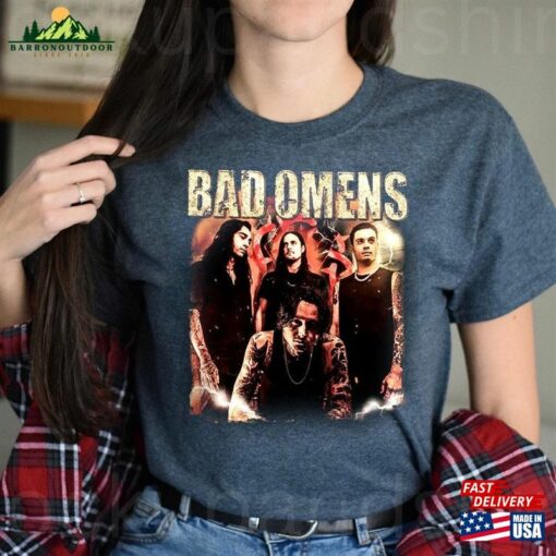 Bad Omens Shirt Music The Death Of Peace Mind Album Tour 2023 Unisex T-Shirt Classic Hoodie