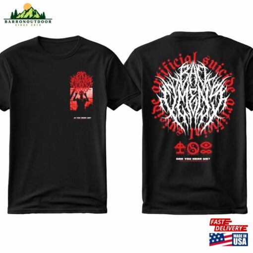 Bad Omens The Concrete Forever Tour 2024 Shirt Fade Reaper Unisex Classic