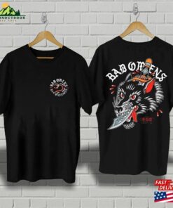 Bad Omens Tour 2023 Shirt 2Sides Band Wolf Dagger Classic Sweatshirt