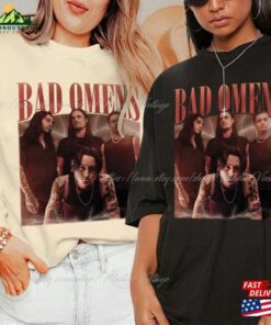 Bad Omens Vintage 90S Shirt A Tour Of The Concrete Jungle 2023 Sweatshirt T-Shirt Unisex