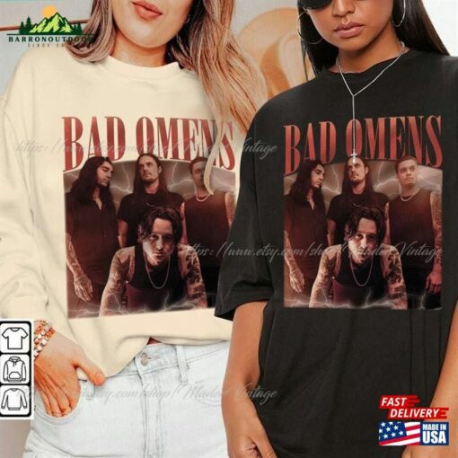 Bad Omens Vintage 90S Shirt A Tour Of The Concrete Jungle 2023 Sweatshirt T-Shirt Unisex