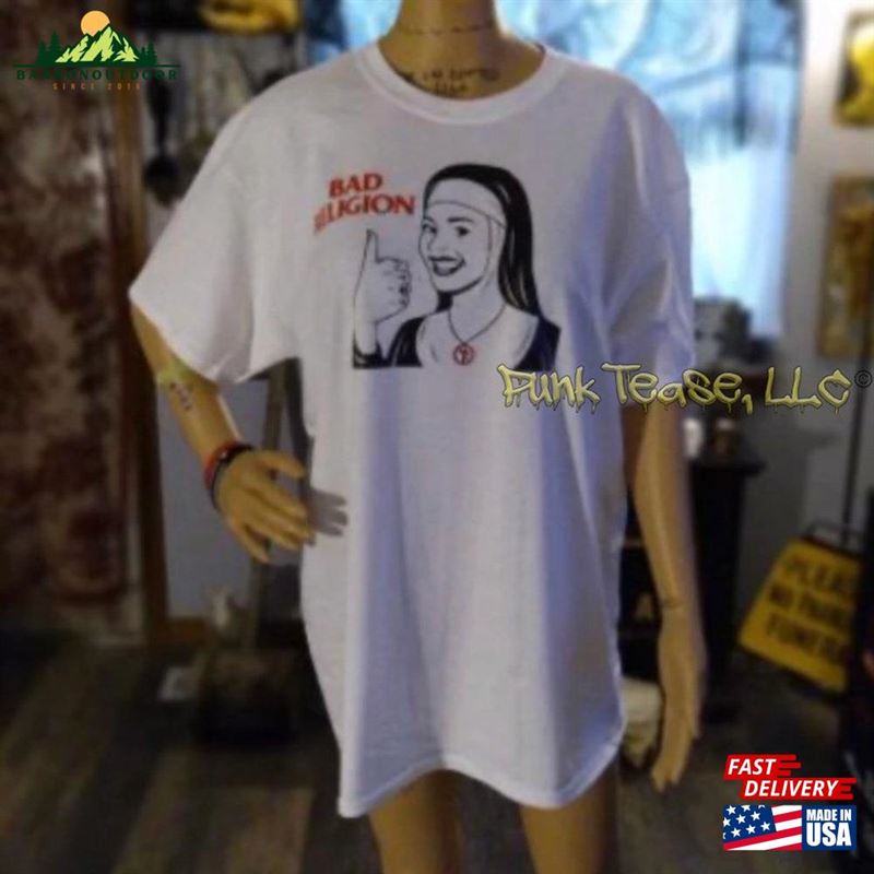 Bad Religion Nun Tee T-Shirt Unisex Bad Religion Nun Tee T-Shirt Unisex