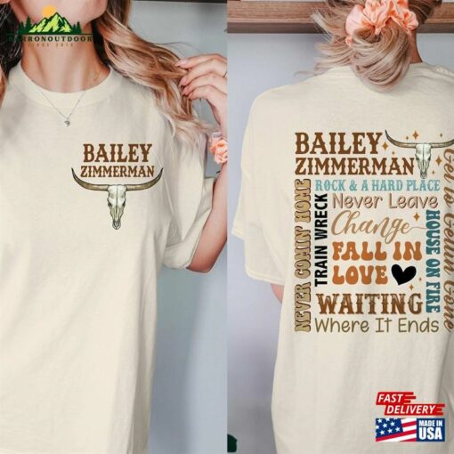 Bailey Zimmerman Music Shirt Sweatshirt Hoodie