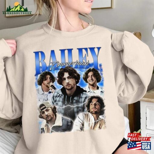 Bailey Zimmerman Music Shirt Sweatshirt T-Shirt Hoodie