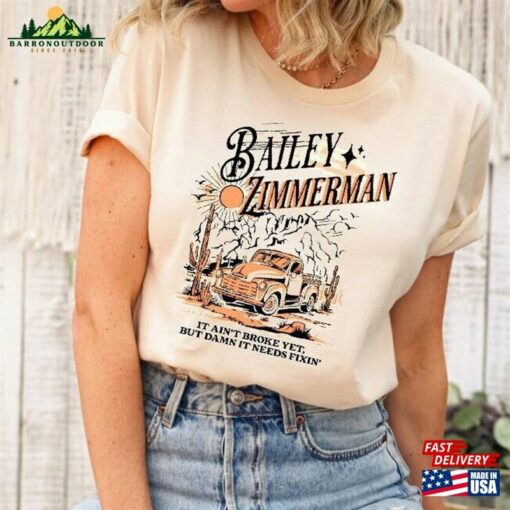 Bailey Zimmerman Shirt Farm Truck It Country Concert Sweatshirt Classic