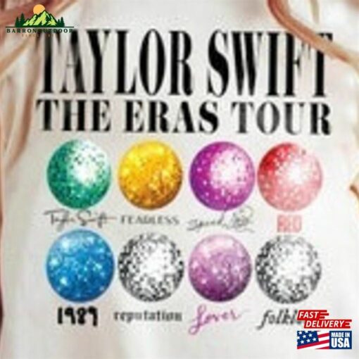 Ball Disco Taylor The Eras Tour Album Shirt Unisex Hoodie