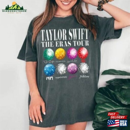 Ball Disco Taylor The Eras Tour Album Shirt Unisex Hoodie