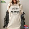 Baltimore Strong Shirt In Memory Francis Scott Bridge T-Shirt Classic Sweatshirt
