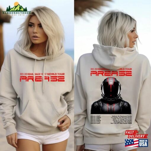 Bambam The 1St World Tour Area 52 In Us Sweatshirt Area52 Shirt Hoodie T-Shirt