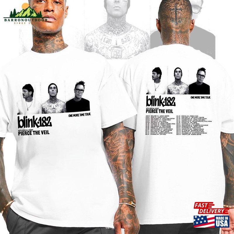 Band Blink 182 One More Time Tour 2024 T-Shirt Sweatshirt Classic Unisex Band Blink 182 One More Time Tour 2024 T-Shirt Sweatshirt Classic Unisex