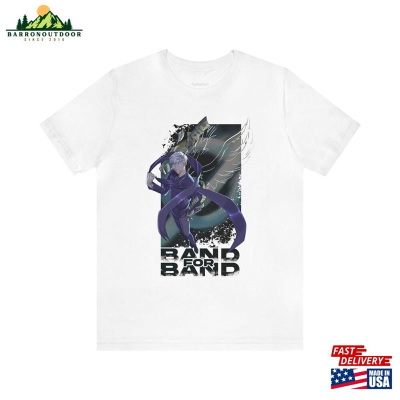 Band For Bang Gojo Tee Hoodie Sweatshirt Band For Bang Gojo Tee Hoodie Sweatshirt