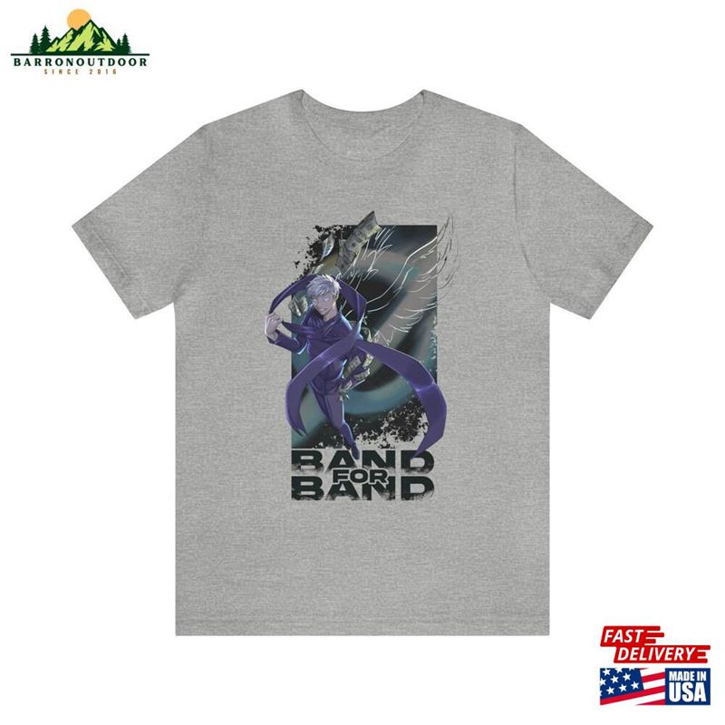 Band For Bang Gojo Tee Hoodie Sweatshirt Band For Bang Gojo Tee Hoodie Sweatshirt