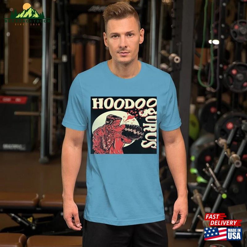 Band Hoodoo Gurus Music Show Tour T-Shirt Unisex Classic Band Hoodoo Gurus Music Show Tour T-Shirt Unisex Classic