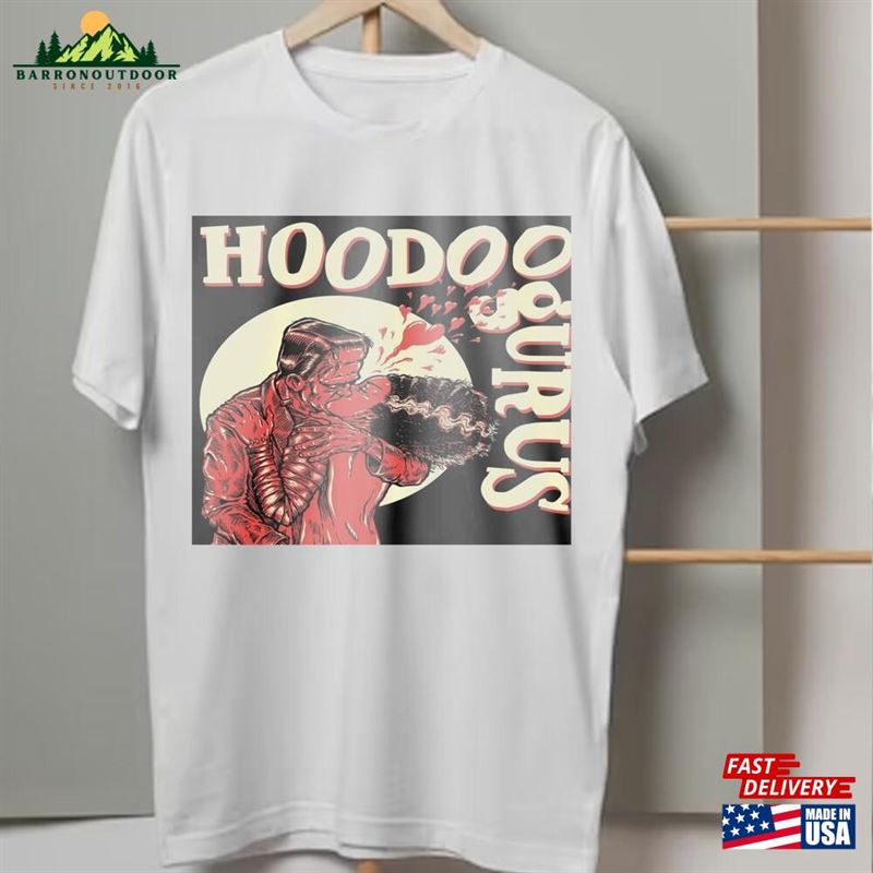 Band Hoodoo Gurus Music Show Tour T-Shirt Unisex Classic Band Hoodoo Gurus Music Show Tour T-Shirt Unisex Classic