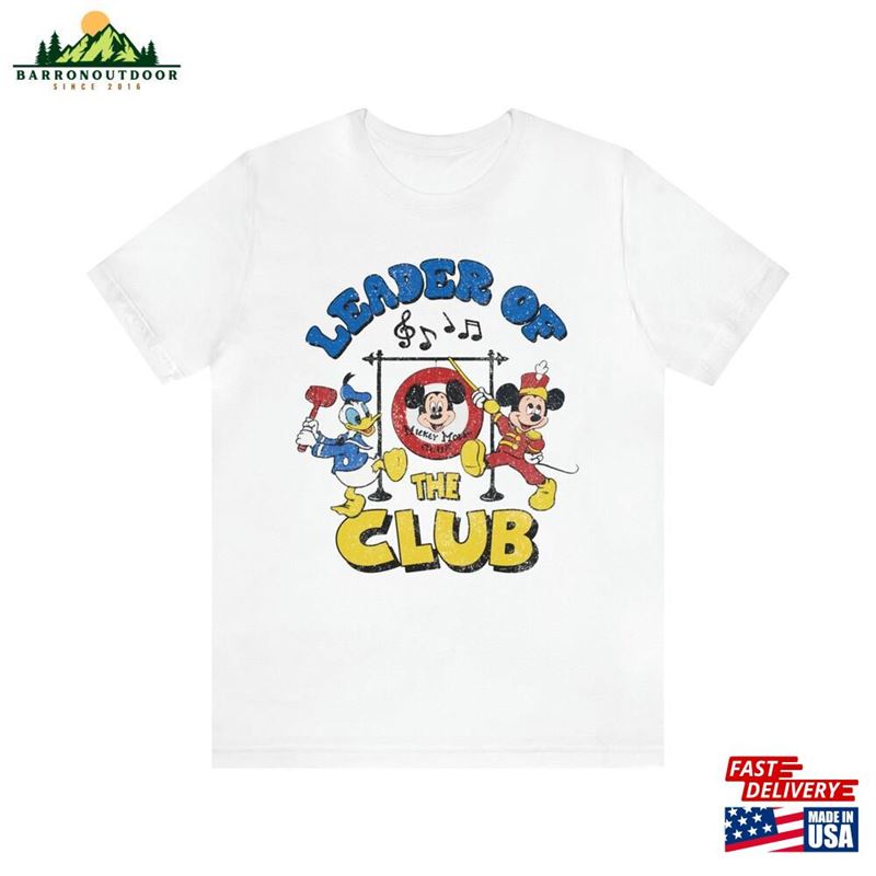 Band Leader Mickey Mouse Club Vintage Style Mk Mmc Wdw Unisex Tee Sweatshirt Band Leader Mickey Mouse Club Vintage Style Mk Mmc Wdw Unisex Tee Sweatshirt