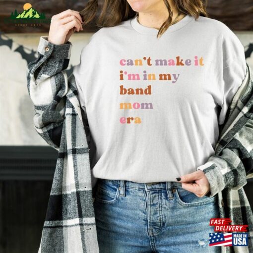 Band Mom Era T-Shirt Funny Tee Classic