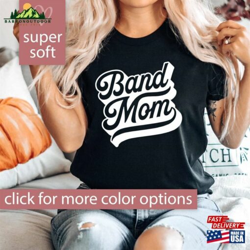 Band Mom Shirt For Women Marching Gift Sweatshirt Unisex