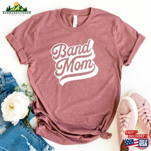 Band Mom Shirt For Women Marching Gift Sweatshirt Unisex